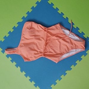 Peach One Piece Swimsuit